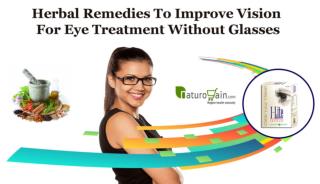 Herbal Remedies to Improve Vision for Eye Treatment without Glasses