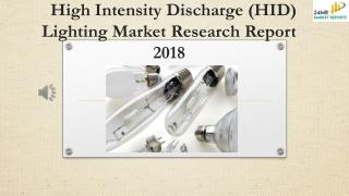 High Intensity Discharge (HID) Lighting Market Research Report 2018