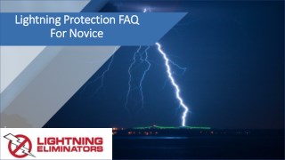 Lightning Protection FAQ For Novice