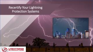 Recertify Your Lightning Protection System