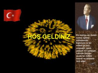 HOŞ GELDİNİZ