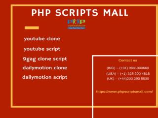 dailymotion clone - dailymotion script