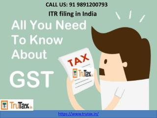 Questions about ITR filing in India? 09891200793