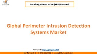 Perimeter Intrusion Detection Systems Market Size to reach $25.1 billion by 2024