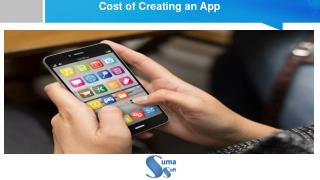 Cost of creating an app