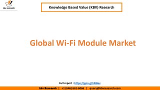 Wi-Fi Module Market Size to reach $52.5 billion by 2024