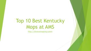 Top 10 best Kentucky mops in UK