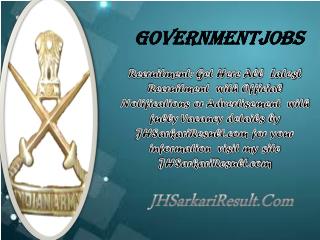 Government jobs