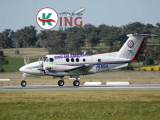 Best and Low Cost Private Charter King Air Ambulance in Delhi