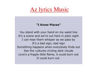 Az lyrics Music