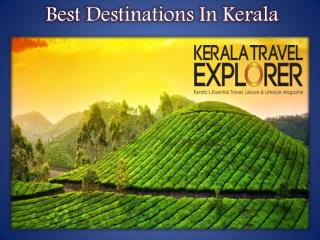 Best Destinations In Kerala