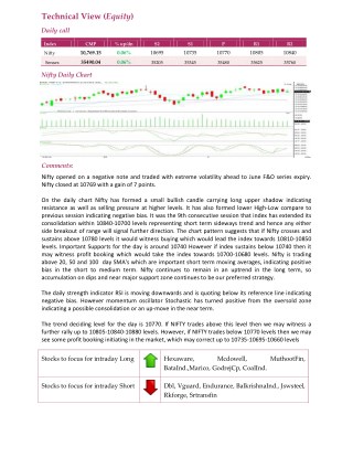 Daily Technical Report:27 June 21018