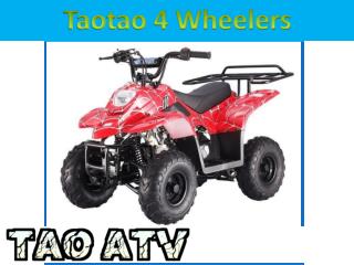 Taotao 4 Wheelers