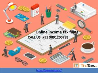 Income tax return e-filing in India 09891200793