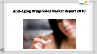 Anti-Aging Drugs Sales Market Report 2018