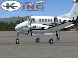 Low Fare King Air Ambulance in Delhi at Low Fare