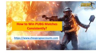 Enjoy PUBG Matches online without Losing
