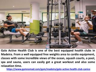 Galo Active Health Club Canico