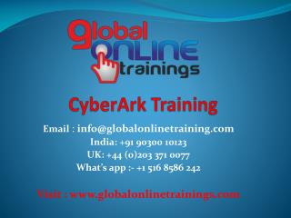 CyberArk Training | CyberArk Online Training - Global Online Trainings