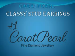 Classy Stud Earrings â€“ carat Pearl