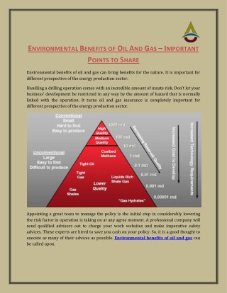 Environmental Benefits Of Oil And Gas â€“ Important Points To Share - Oilandgasinfo