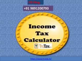 Is India Ready to File ITR filing by online? 91 9891200793