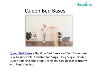 Queen Bed Bases