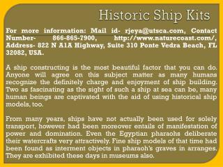 Historic Ship Kits