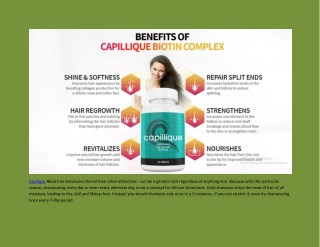 Capilique - How You Can Use Capilique For Hair Growth
