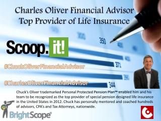 Charles Oliver Financial Advisor - Top Provider of Life Insurance