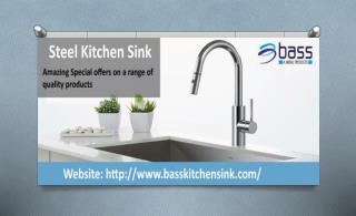 Stainless steel kitchen sink