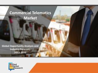 Commercial Telematics Market overview 2018