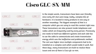 CISCO GLC-SX-MM