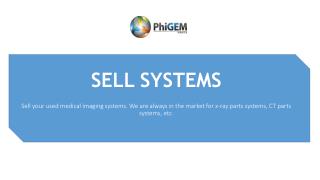 Sell Used Medical Equipment & Parts | Instant 24/7 Quote