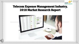 Telecom Expense Management Industry, 2018 Market Research Report