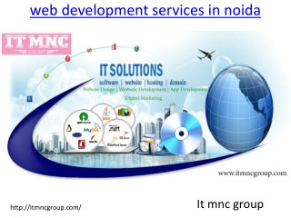 web development services in noida