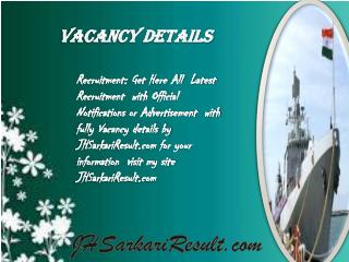 Vacancy Details.