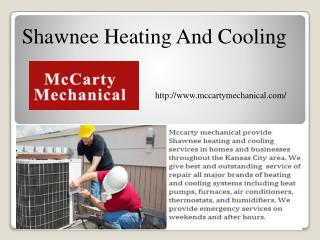Shawnee heating and cooling