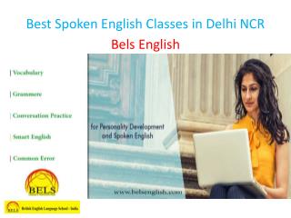 Best Spoken English Classes in Delhi NCR