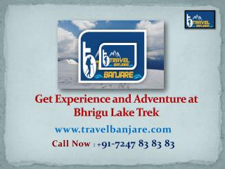 Get Adventure at Bhrigu Lake Trek-Travel Banjare