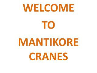 Mobile Crane Hire Camden