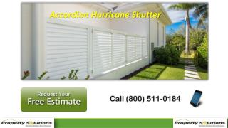 Accordion Hurricane Shutters