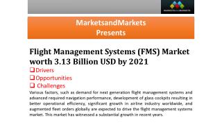 Flight Management Systems (FMS) Market worth 3.13 Billion USD by 2021