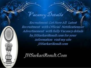 Vacancy Details