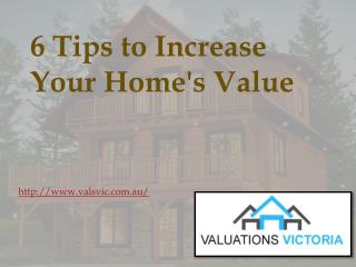 6 Tips to Increase Your Home's Value