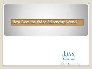 How does the video ad server work?