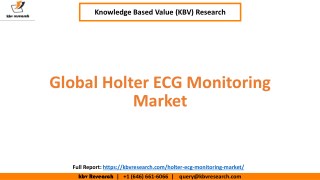 Global Holter ECG Monitoring Market Size and Market Share