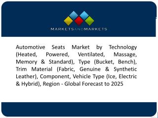 Increase in Demand for Premium and Luxury Vehicles to Fuel the Demand for Modular Seats