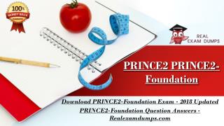 Get PRINCE2-Foundation Exam Dumps Questions - PRINCE2-Foundation Braindumps Realexamdumps.com