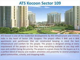 ATS Kocoon Sector-109